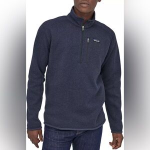 Patagonia Men's Better Sweater 1/4 Zip Pullover Size L